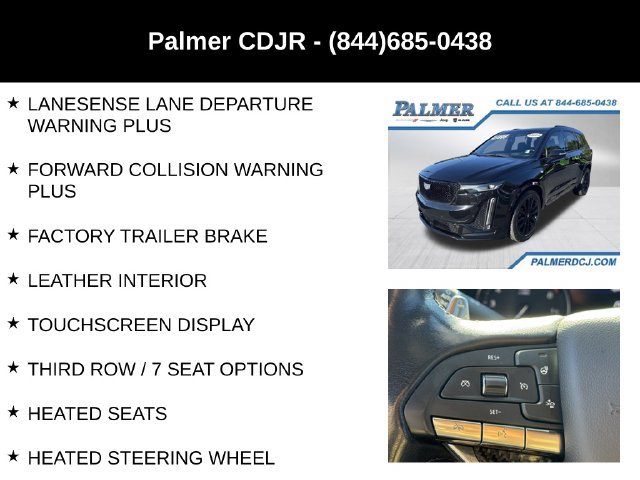 Used 2022 Cadillac XT6 Sport w/ LPO, ONYX Package AWD/4WD image 12