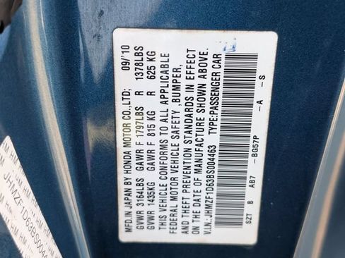 Used 2011 Honda CR-Z EX image 25