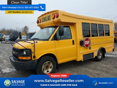 Used 2014 Chevrolet Express 3500 w/ School Bus Package