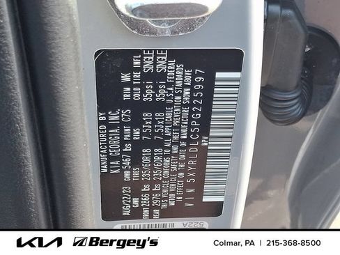Certified 2023 Kia Sorento S w/ Panoramic Sunroof Package AWD/4WD image 33