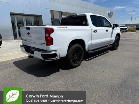 Used 2025 Chevrolet Silverado 1500 Custom w/ Turbomax Blackout Package AWD/4WD image 7