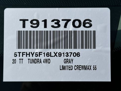 Used 2020 Toyota Tundra Limited w/ Limited Premium Package AWD/4WD image 15