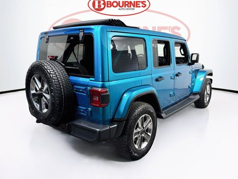 Used 2020 Jeep Wrangler Unlimited Sahara AWD/4WD image 12