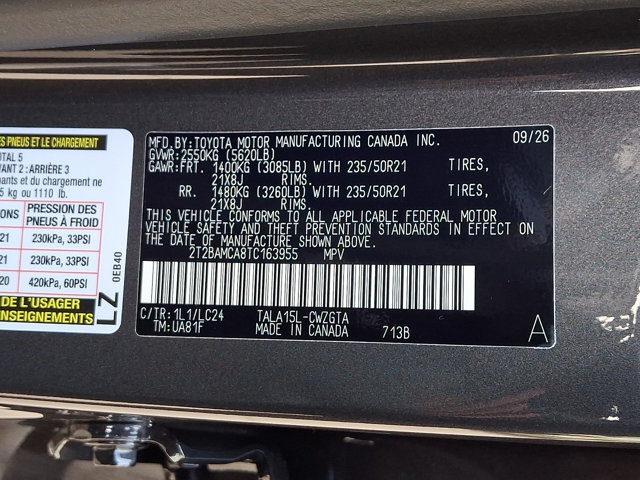 New 2026 Lexus RX 350 F Sport AWD/4WD image 14