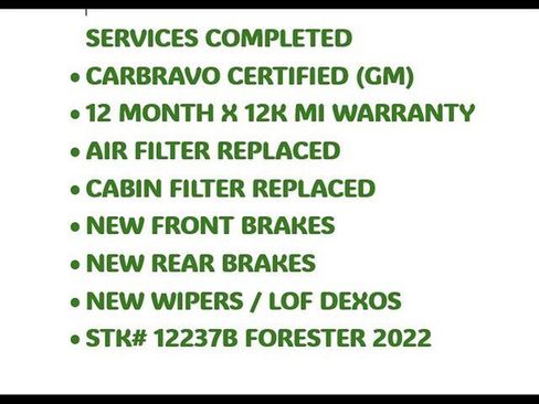 Used 2022 Subaru Forester Limited AWD/4WD image 41