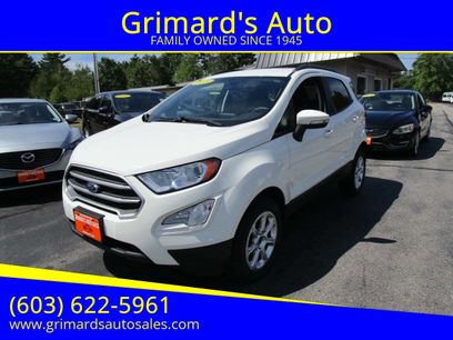 Used 2019 Ford EcoSport SE