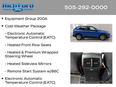 Used 2021 Ford Escape SE w/ Cold Weather Package image 11