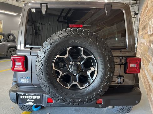 Used 2021 Jeep Wrangler Unlimited Rubicon 4xe w/ Steel Bumper Group image 26