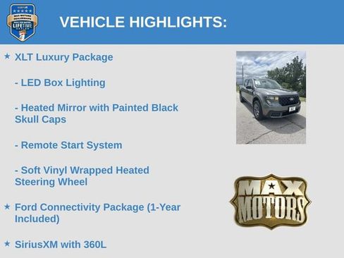 New 2026 Ford Maverick XLT w/ Equipment Group 301A AWD/4WD image 12