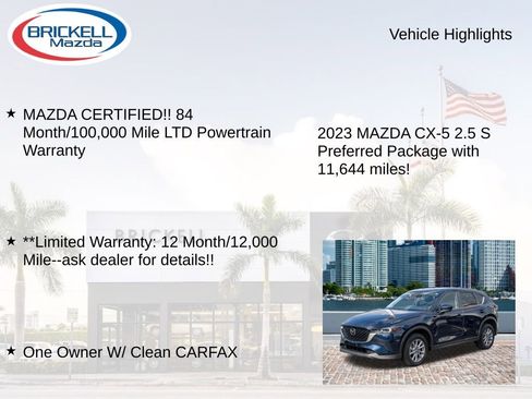 Used 2023 MAZDA CX-5 AWD 2.5 S image 16