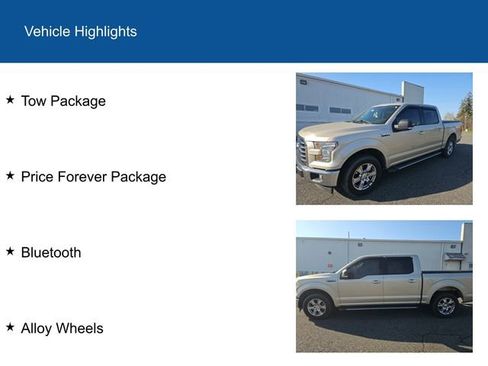 Used 2017 Ford F150 XLT w/ Equipment Group 301A Mid image 2