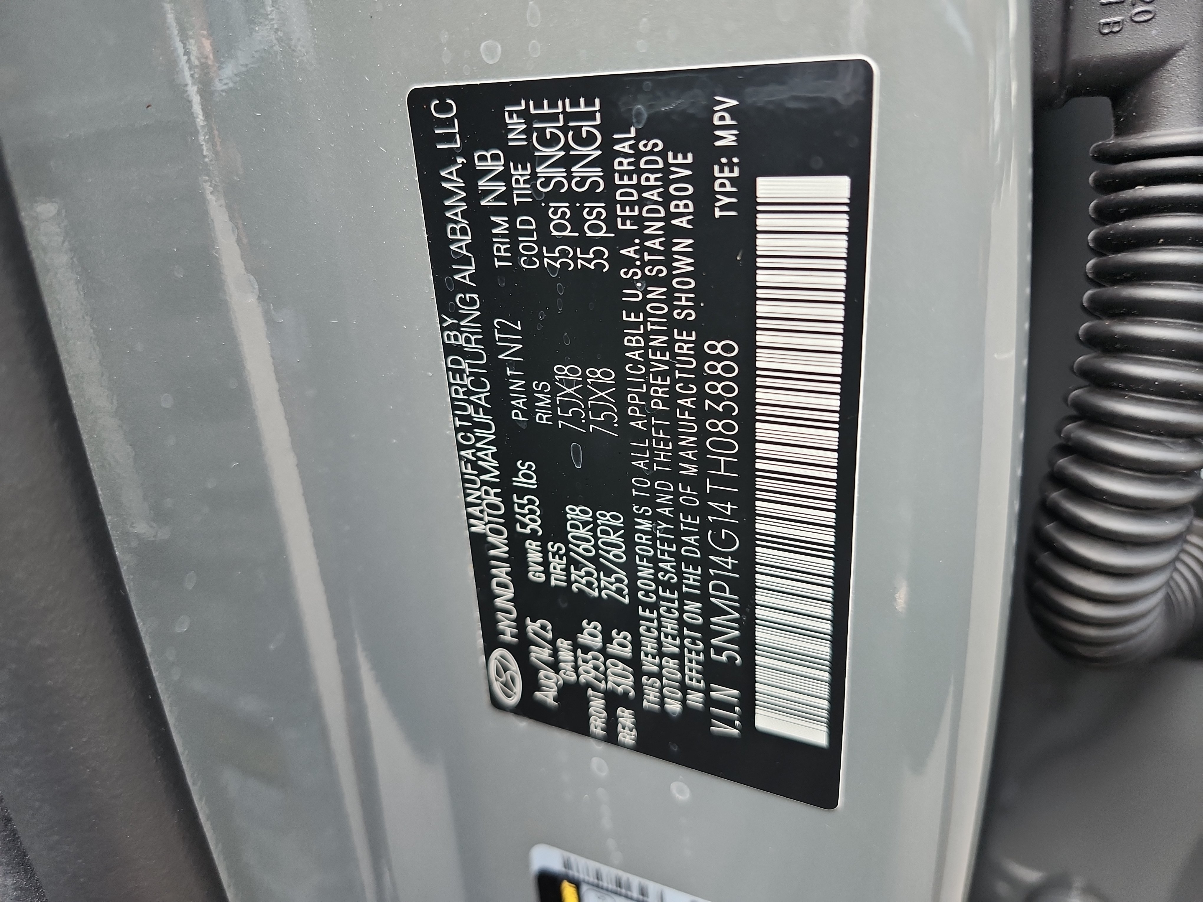 Certified 2026 Hyundai Santa Fe SE FWD image 23