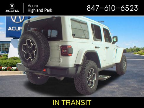 Used 2022 Jeep Wrangler Unlimited Rubicon 4xe w/ Cold Weather Group AWD/4WD image 3