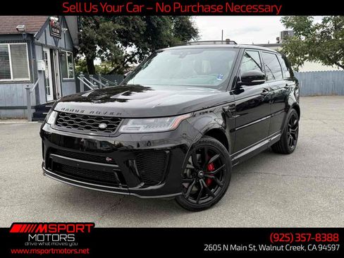 Used 2020 Land Rover Range Rover Sport SVR AWD/4WD image 3