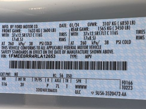 Used 2024 Ford Bronco Raptor w/ Interior Carbon Fiber Pack 6 AWD/4WD image 11
