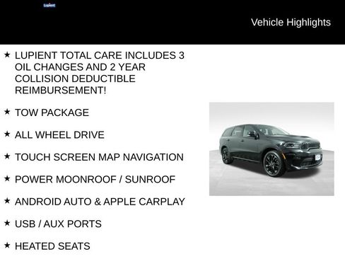 Used 2022 Dodge Durango R/T w/ Blacktop Package AWD/4WD image 7
