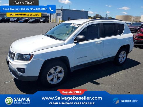 Used 2015 Jeep Compass Sport w/ Power Value Group FWD image 1
