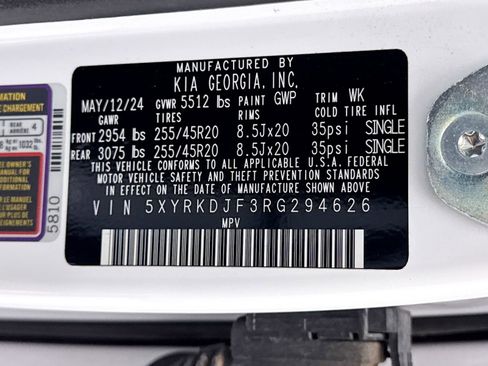 Certified 2024 Kia Sorento SX Prestige w/ Olive Brown Leather Package AWD/4WD image 44