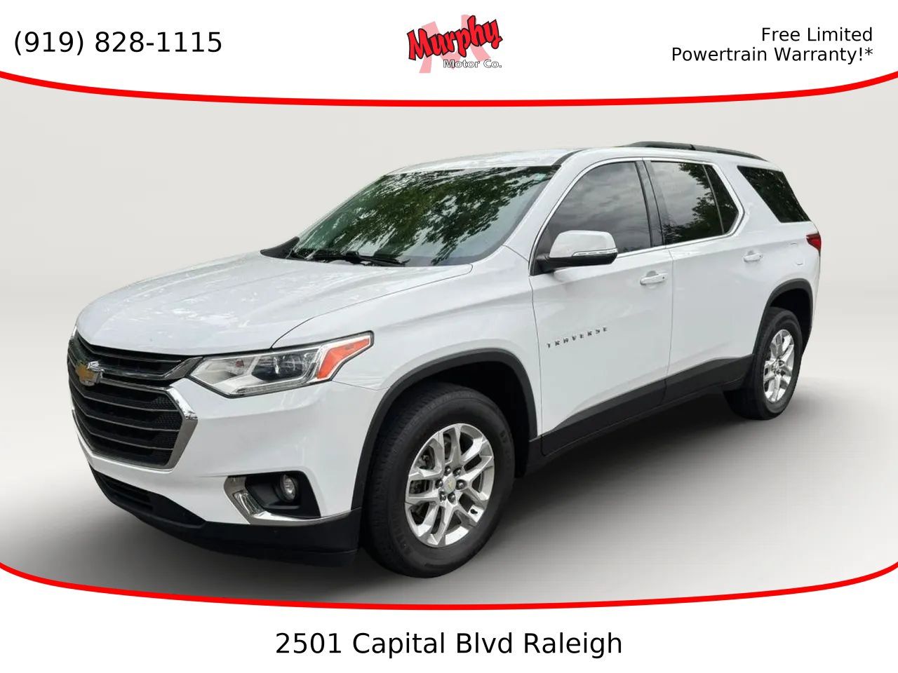 Used 2021 Chevrolet Traverse LT FWD image 1