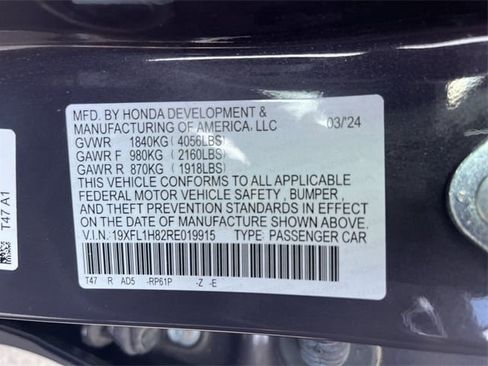 Used 2024 Honda Civic Sport Touring image 34