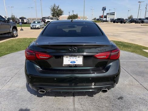 Used 2024 INFINITI Q50 Red Sport 400 w/ Black Opal Edition image 5