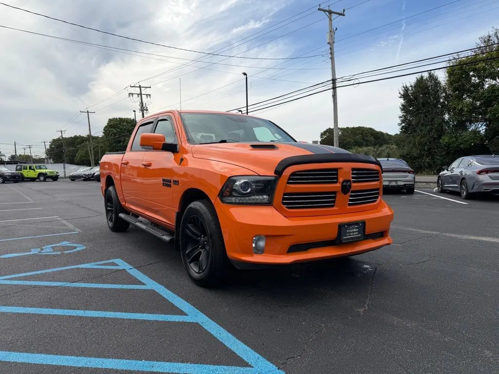 Used 2017 RAM 1500 Sport w/ Ignition Orange Sport Package AWD/4WD image 4