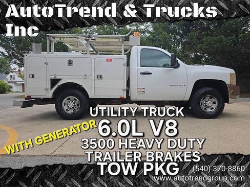 Used 2008 Chevrolet Silverado 3500 W/T RWD image 1