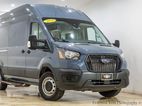 Used 2021 Ford Transit 250 148 High Roof Extended w/ Parcel Delivery Package image 2