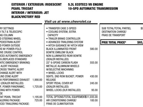 Used 2023 Chevrolet Tahoe RST w/ Luxury Package image 4