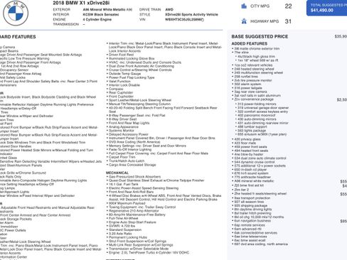 Used 2018 BMW X1 xDrive28i image 2