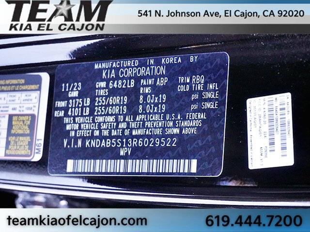 Certified 2024 Kia EV9 Light Long Range RWD image 41