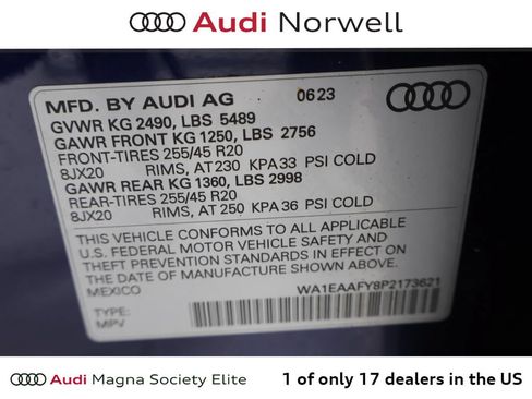 Used 2023 Audi Q5 2.0T Premium Plus w/ Premium Plus Package AWD/4WD image 3