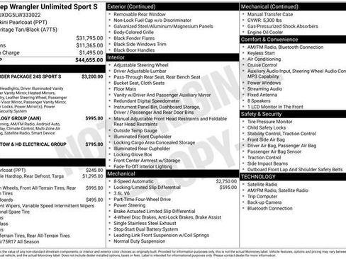 Used 2020 Jeep Wrangler Unlimited Sport S image 15