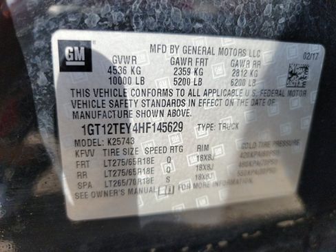 Used 2017 GMC Sierra 2500 SLT w/ Duramax Plus Package AWD/4WD image 21