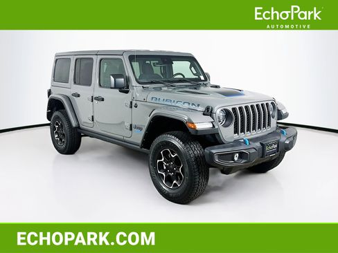 Used 2022 Jeep Wrangler Unlimited Rubicon 4xe w/ Cold Weather Group AWD/4WD image 1