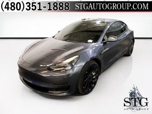Used 2022 Tesla Model 3 Performance AWD/4WD image 1
