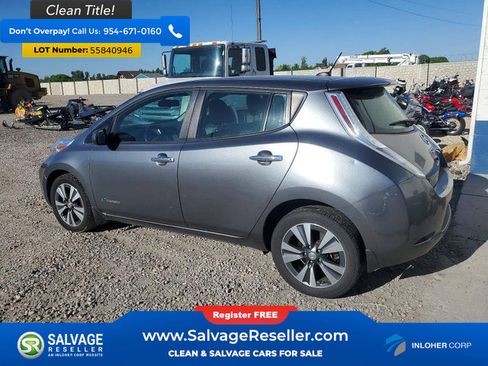 Used 2015 Nissan Leaf SV w/ LED & Quick Charge Package FWD image 3