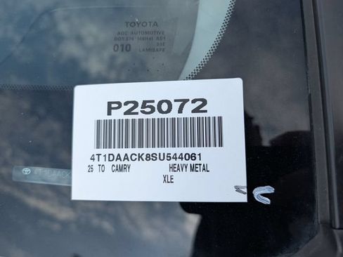 Certified 2025 Toyota Camry XLE FWD image 37