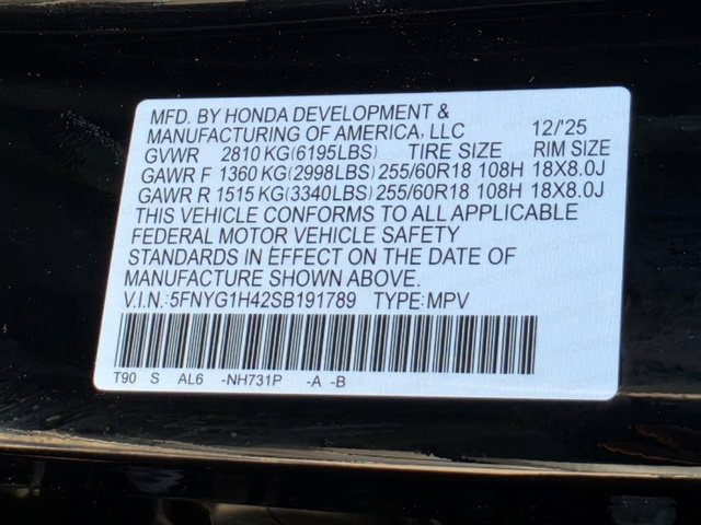 Certified 2025 Honda Pilot EX-L image 34