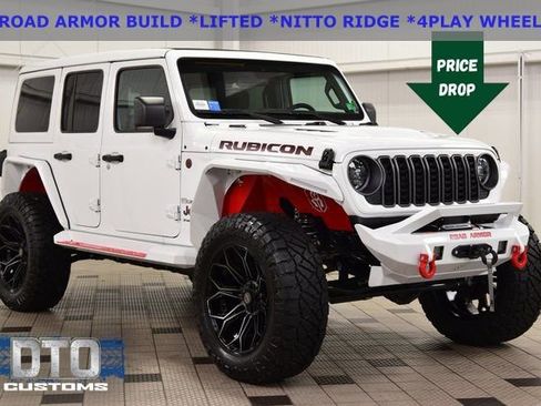 Used 2025 Jeep Wrangler Unlimited Rubicon w/ XTREMEE 35" Tire Package AWD/4WD image 1