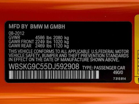 Used 2013 BMW M3 Coupe RWD image 91