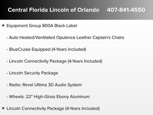 New 2026 Lincoln Navigator Black Label image 10