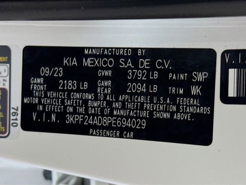Used 2023 Kia Forte LXS FWD image 32