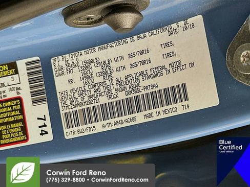 Used 2019 Toyota Tacoma TRD Off-Road w/ Technology Package image 32