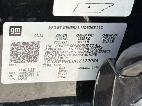 Certified 2024 Cadillac Lyriq Luxury w/ LPO, Floor Liner Package AWD/4WD image 17