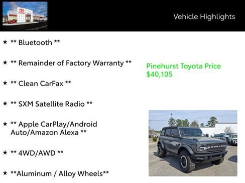 Used 2022 Ford Bronco Badlands image 7