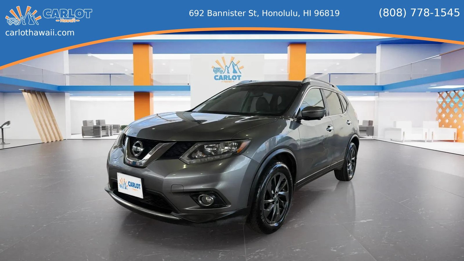 Used 2016 Nissan Rogue SL AWD/4WD image 1