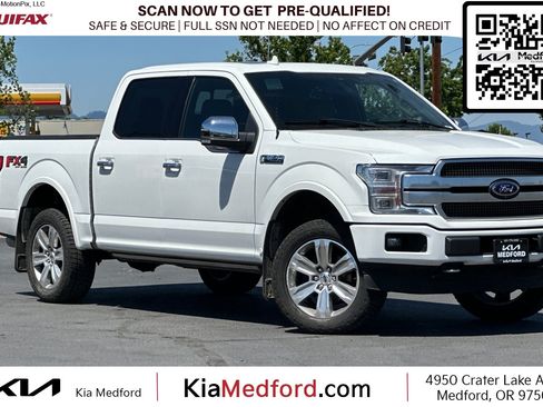 Used 2020 Ford F150 Platinum w/ Technology Package AWD/4WD image 1