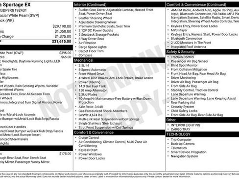 Used 2024 Kia Sportage EX image 8