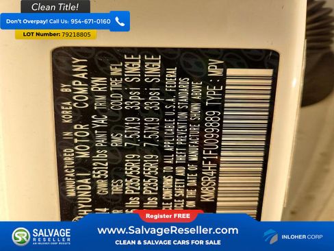 Used 2015 Hyundai Santa Fe Limited w/ Option Group 04 image 17